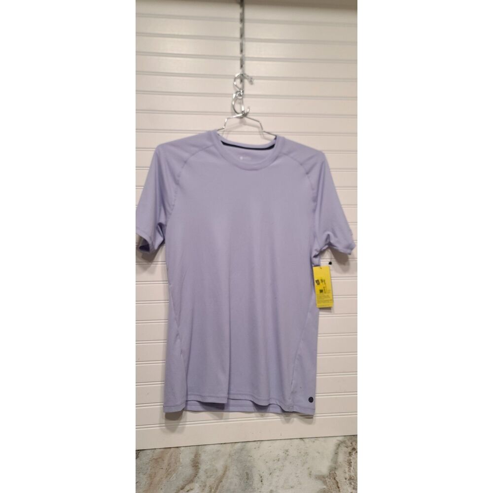 Zella Lavender Short-Sleeve Athletic Performance Shirt Size S NWT